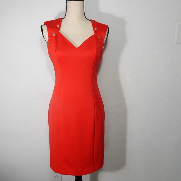 Guess Dresses & Skirts - Guess Los Angeles - Sexy Red Fitted Dress NWOT